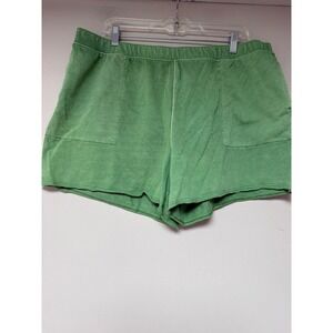 Universal Thread Goods Co Womens Green Sweat Shorts‎ Size XXL
